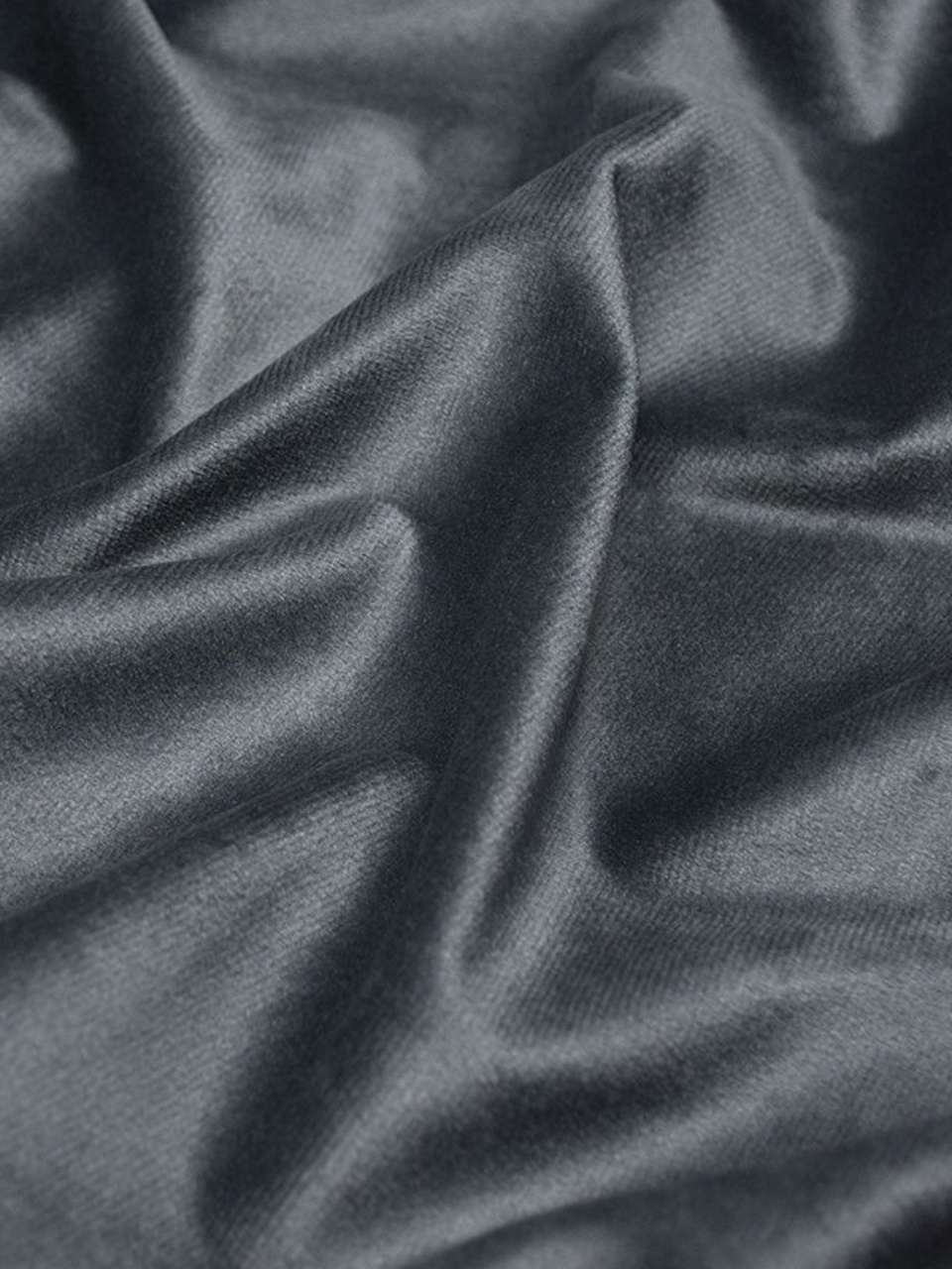 Портьеры Бархат тёмно-серый - 590 ₽, заказать онлайн.