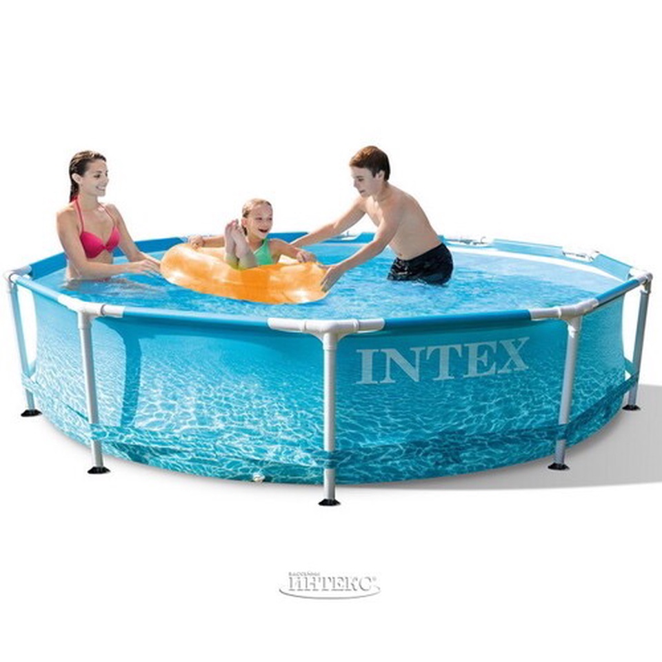 Каркасный бассейн 28206 Intex Metal Frame Beachside 305*76 см - 8 350 ₽, заказать онлайн.