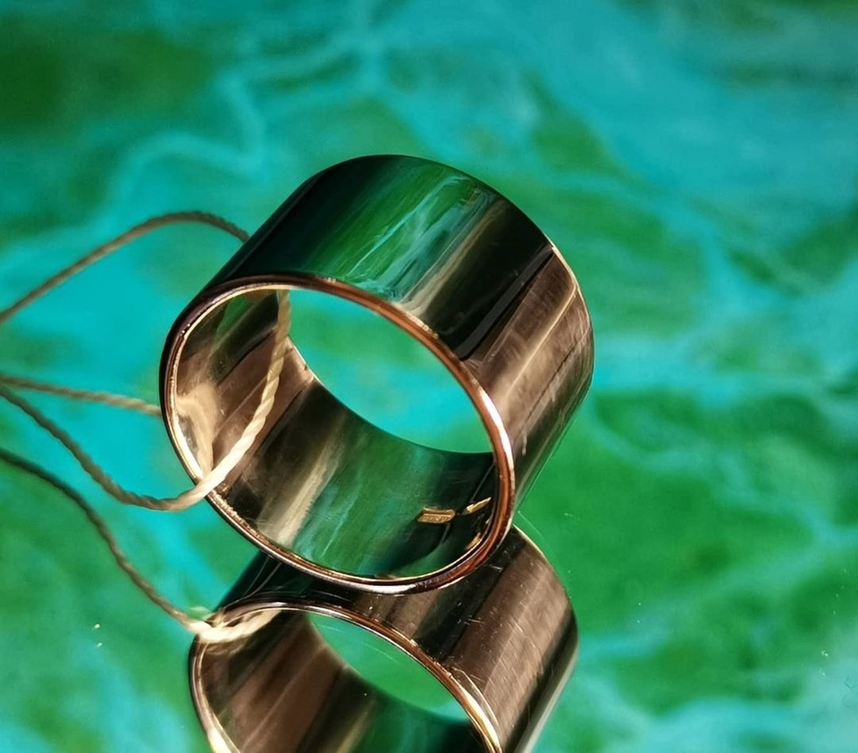 Широкое кольцо из серебра - 3 300 ₽, заказать онлайн.