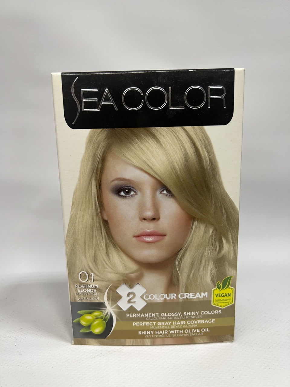 Sea Color 0.1 Краска д/волос «Платиновый блондин» - 300 ₽, заказать онлайн.