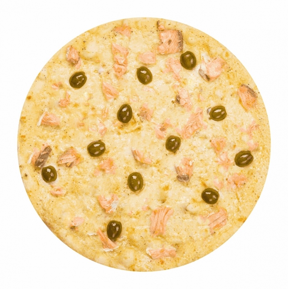 Пицца "С лососем", 33 см - 649 ₽, заказать онлайн.