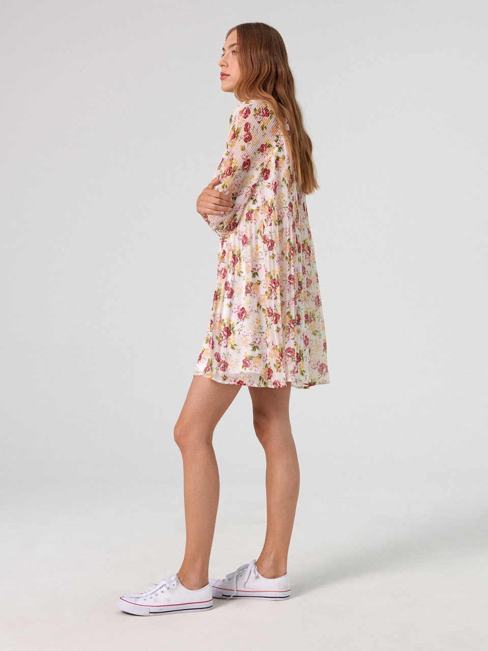 Платье с цветочным узором - 799 ₽, заказать онлайн.