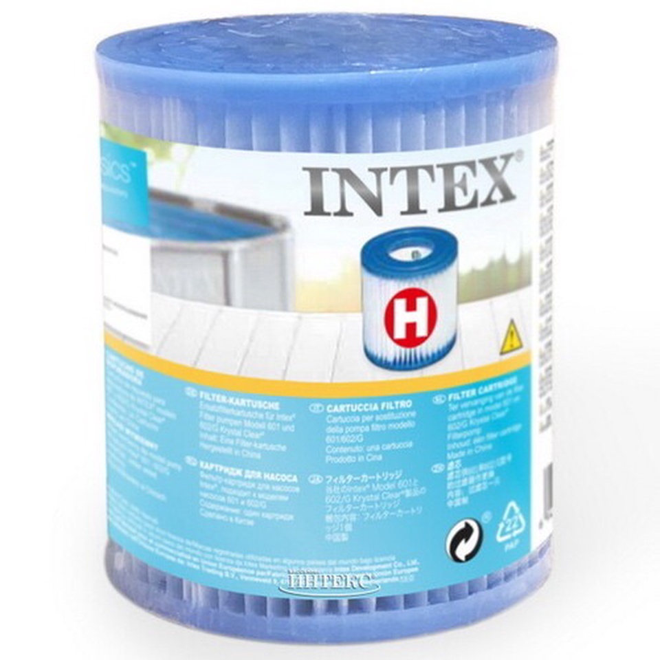 Картридж 29007 Intex для фильтр-насоса Intex, тип Н - 150 ₽, заказать онлайн.