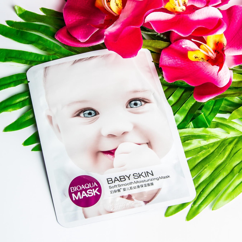 BIOAQUA Тканевая маска осветляющая и увлажняющая Baby Skin Soft White Moisturizing Mask - 30 ₽, заказать онлайн.
