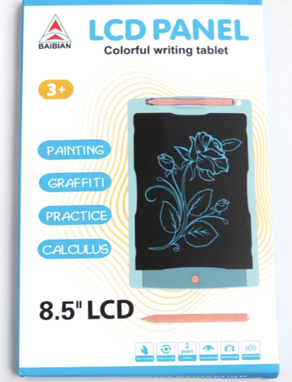 Планшет 8.5 Дюймов для рисования LCD цветной графический - 590 ₽, заказать онлайн.
