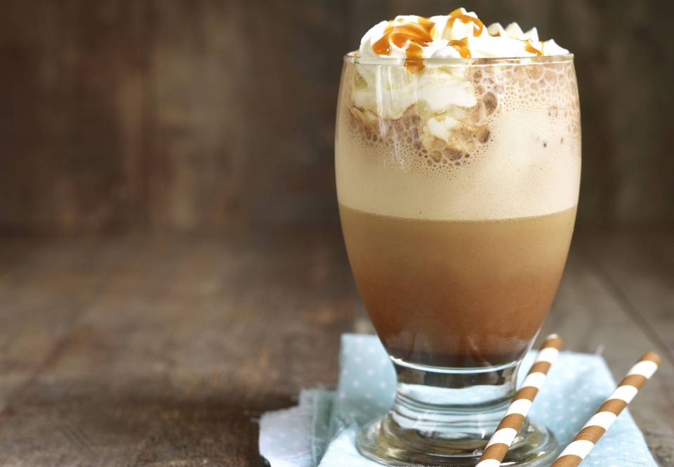 Холодный кофе "Фраппе" с мороженым - 140 ₽, заказать онлайн.
