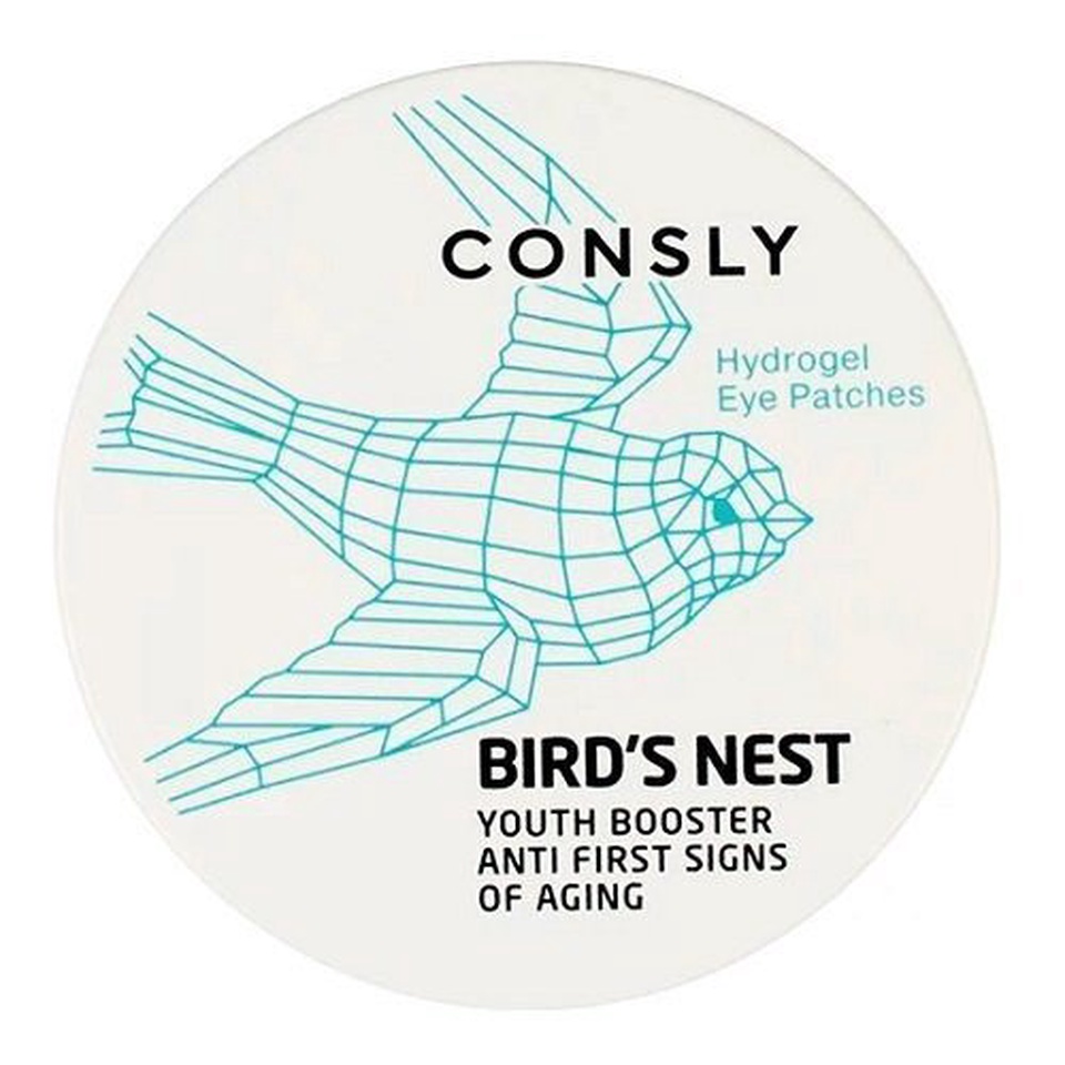 Consly Патчи для глаз с экстрактом ласточкиного гнезда - Bird's nest aqua eye patch, 60шт - 1 165 ₽, заказать онлайн.