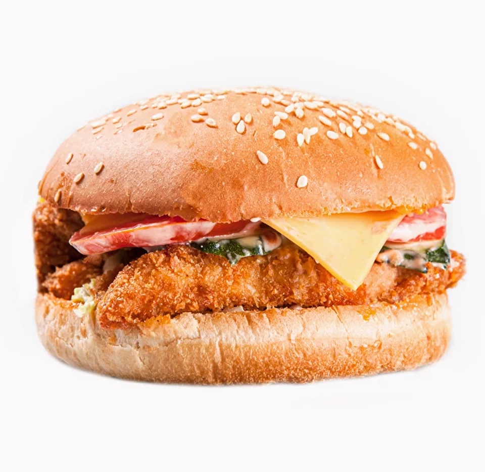 Бургер с курицей - 200 ₽, заказать онлайн.