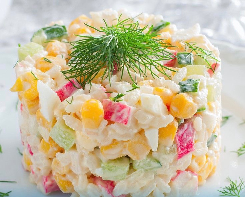 Крабовый салат - 65 ₽, заказать онлайн.