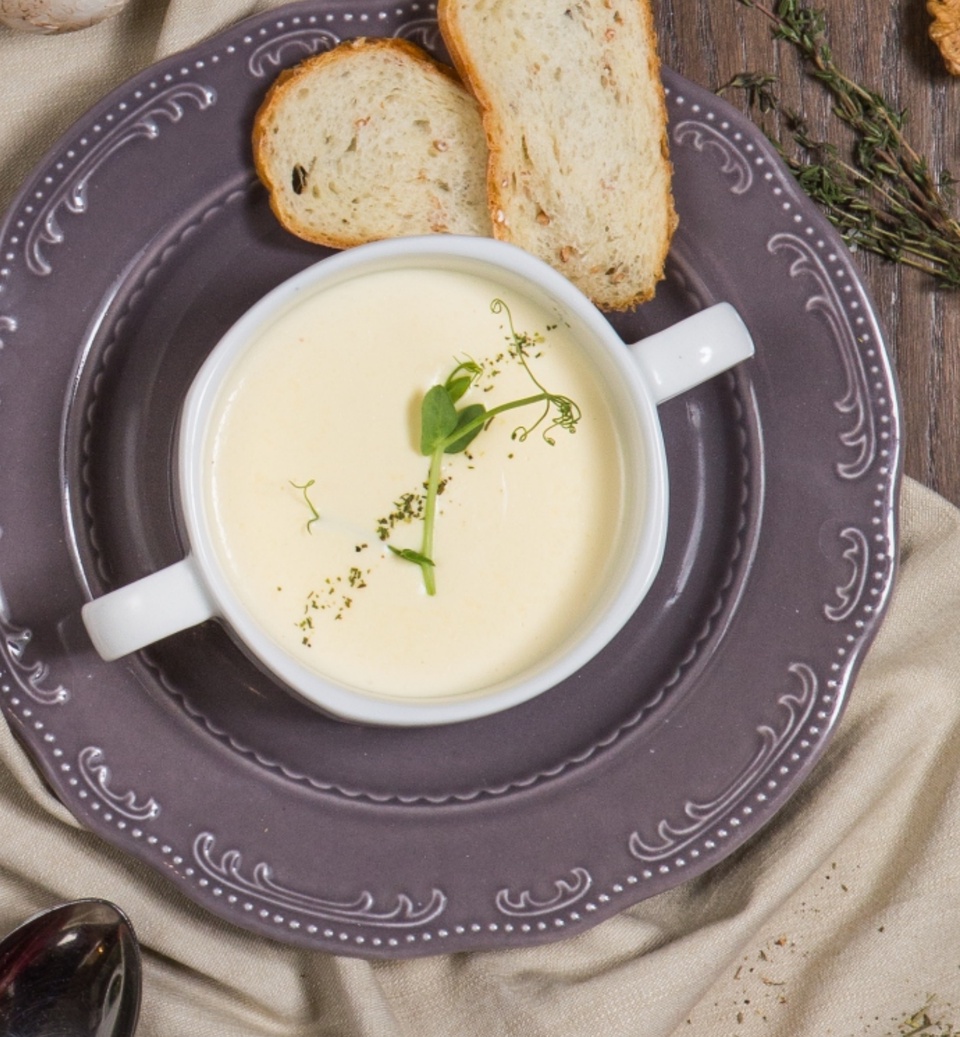 Сырный крем-суп - 380 ₽, заказать онлайн.