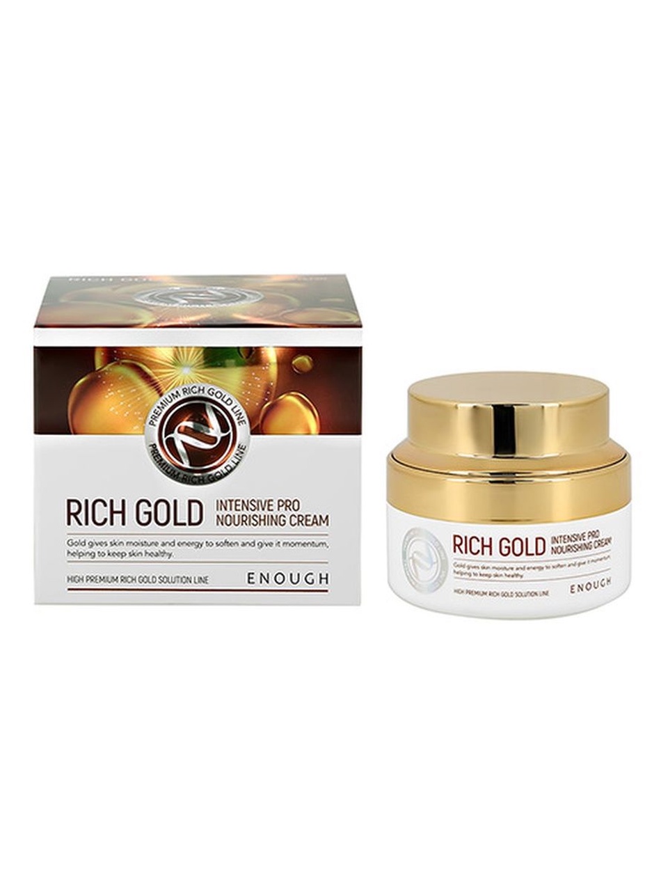 Enough Крем для лица с маточным молочком – Rich gold intensive pro nourishing cream - 800 ₽, заказать онлайн.