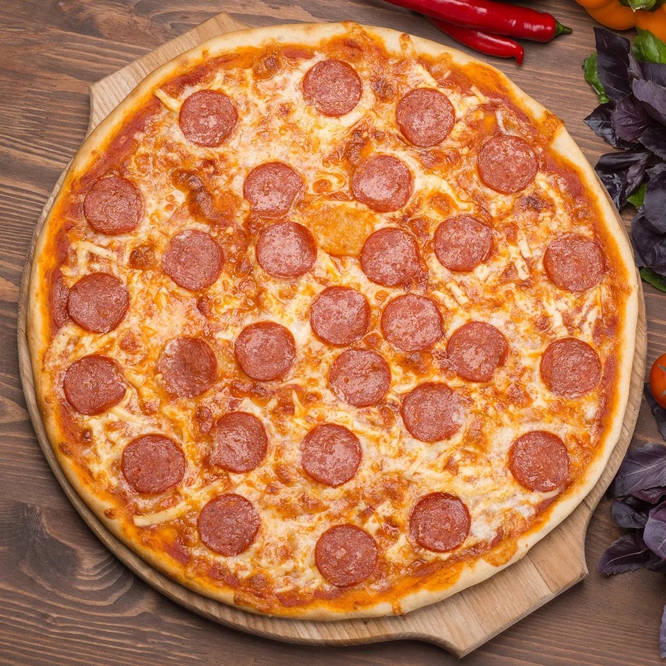 Пицца пепперони - 450 ₽, заказать онлайн.