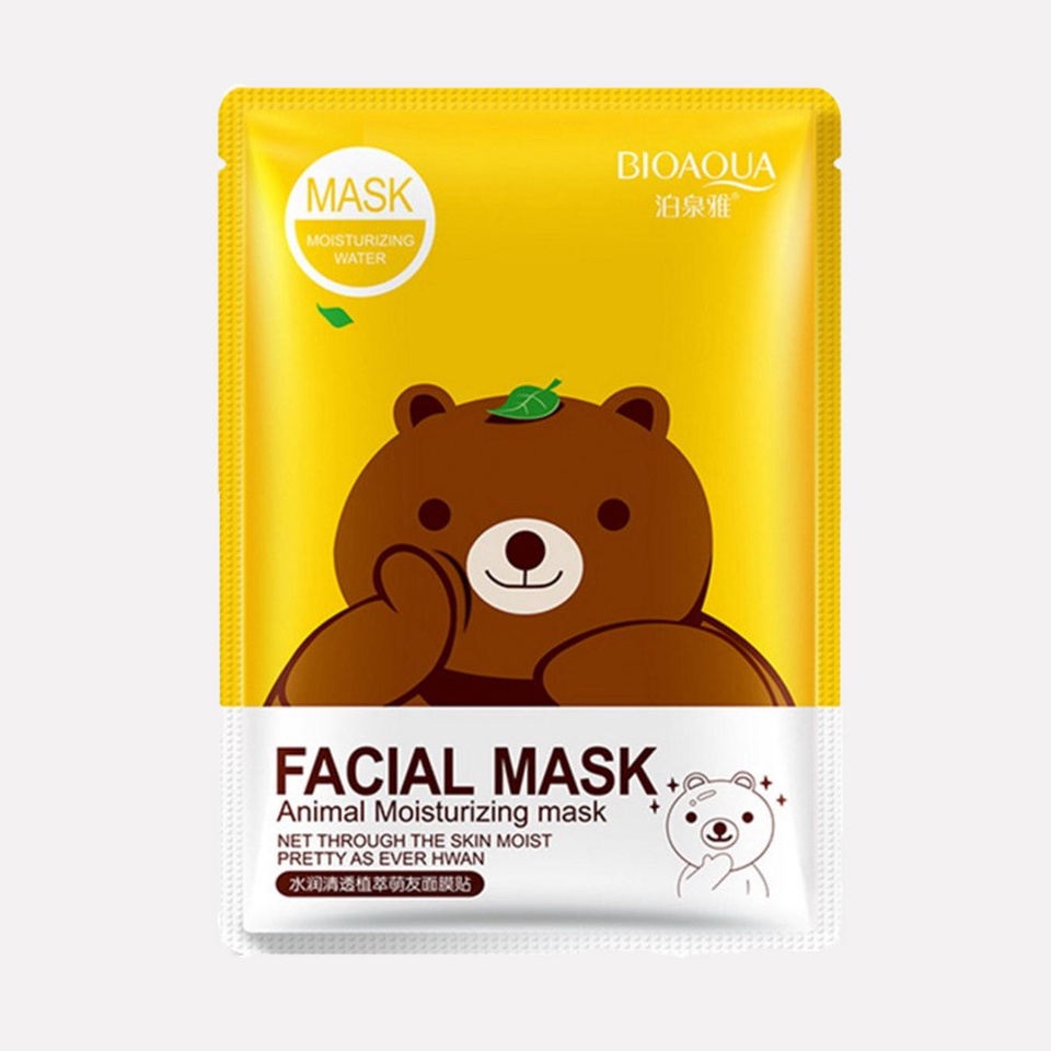 BIOAQUA Тканевая маска для лица Facial Mask Animal - 25 ₽, заказать онлайн.