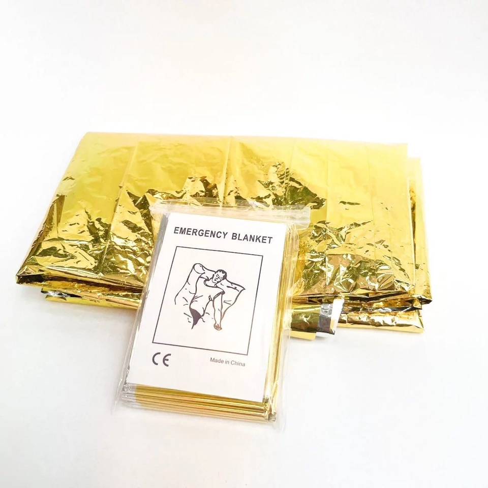 Спасательное одеяло (фольгированное) - 300 ₽, заказать онлайн.