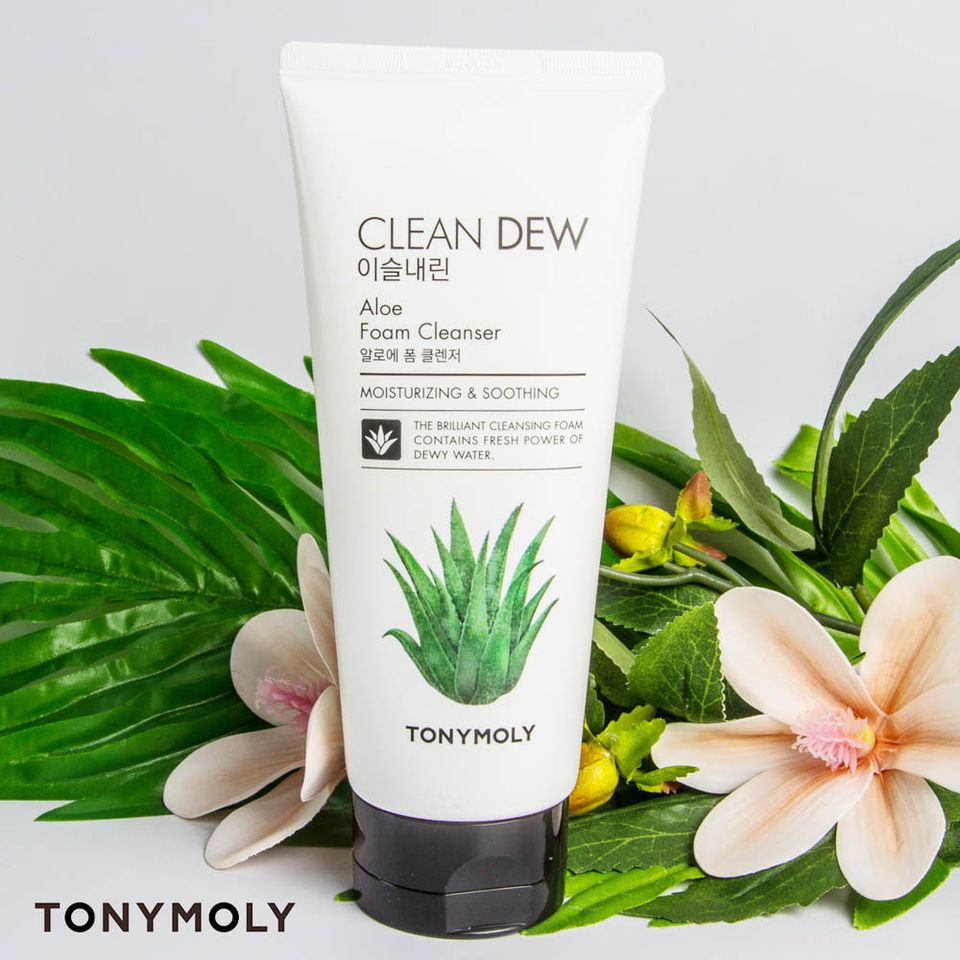 TONYMOLY Крем-пенка для умывания Clean Dew Seed Foam Cleanser Aloe - 320 ₽, заказать онлайн.
