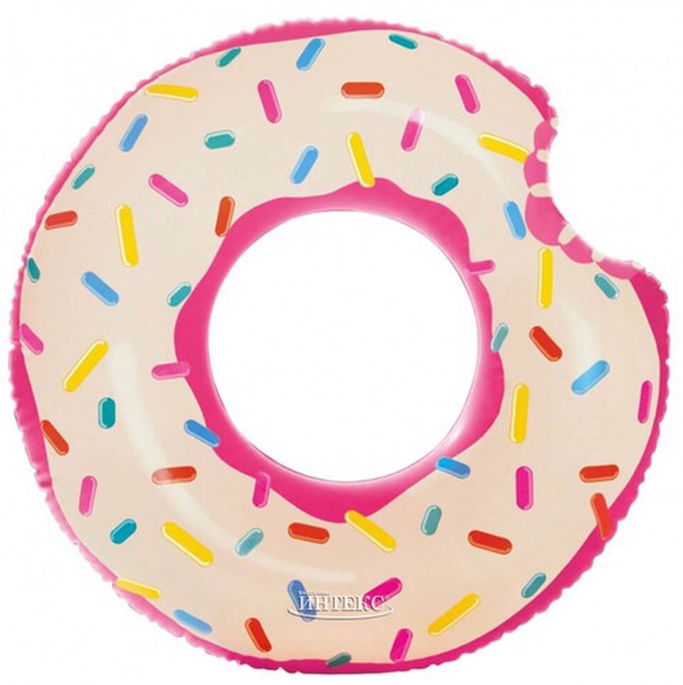 Надувной круг Надкусанный Пончик 94 см - 550 ₽, заказать онлайн.