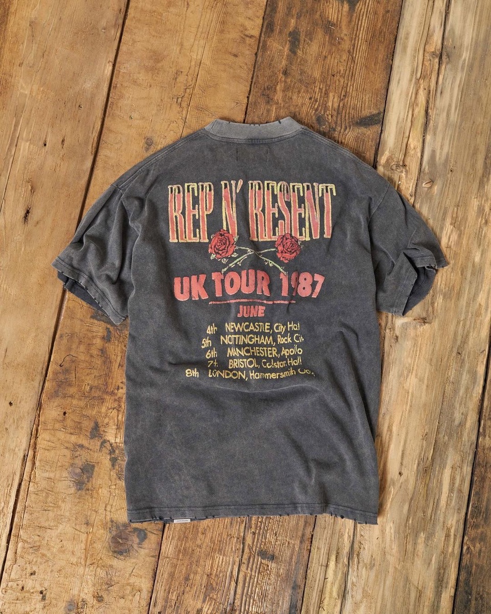 Футболка Represent «UK Tour 1987» - 3 500 ₽, заказать онлайн.