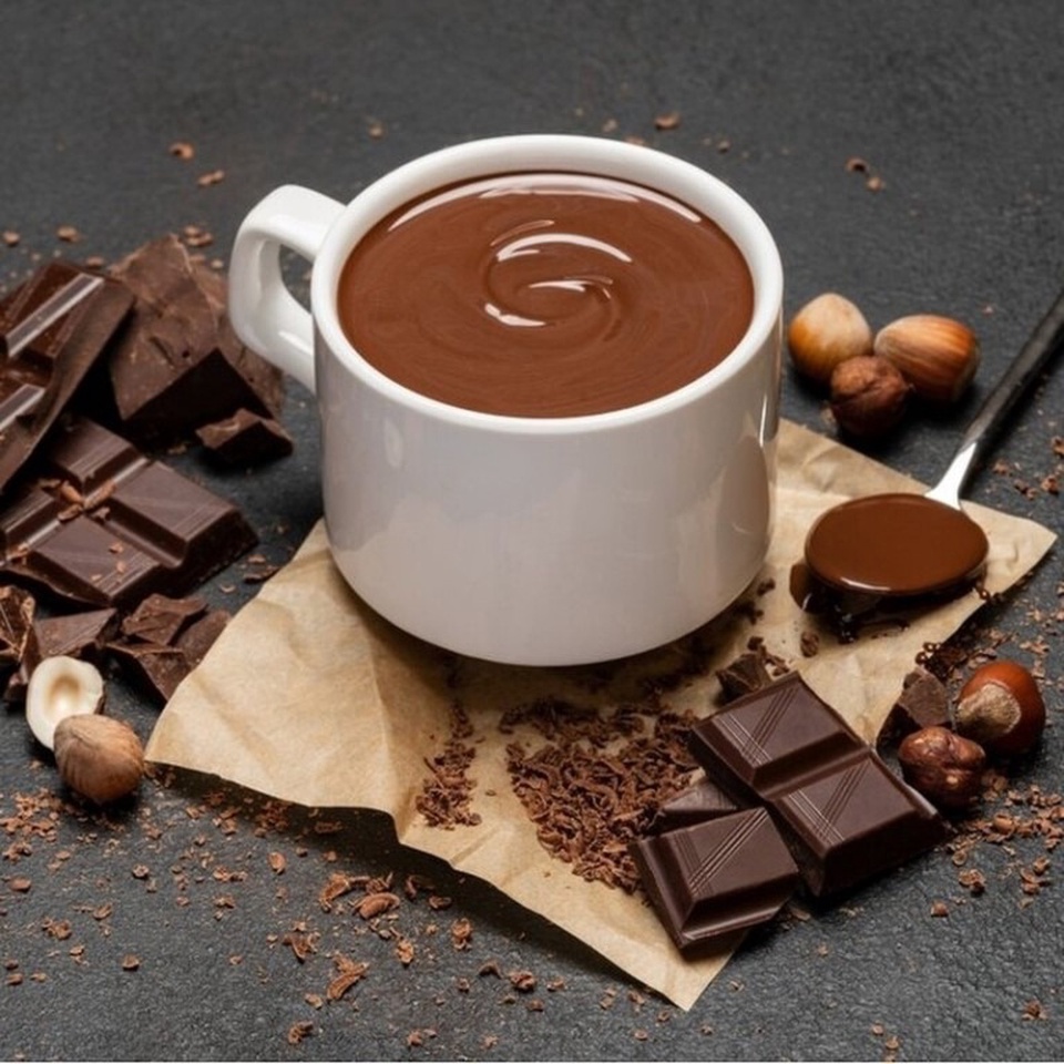 Горячий шоколад - 190 ₽, заказать онлайн.