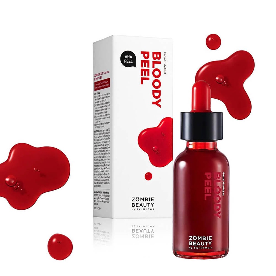 Кровавая пилинг-сыворотка с кислотами Zombie Beauty Bloody Peel - 700 ₽, заказать онлайн.
