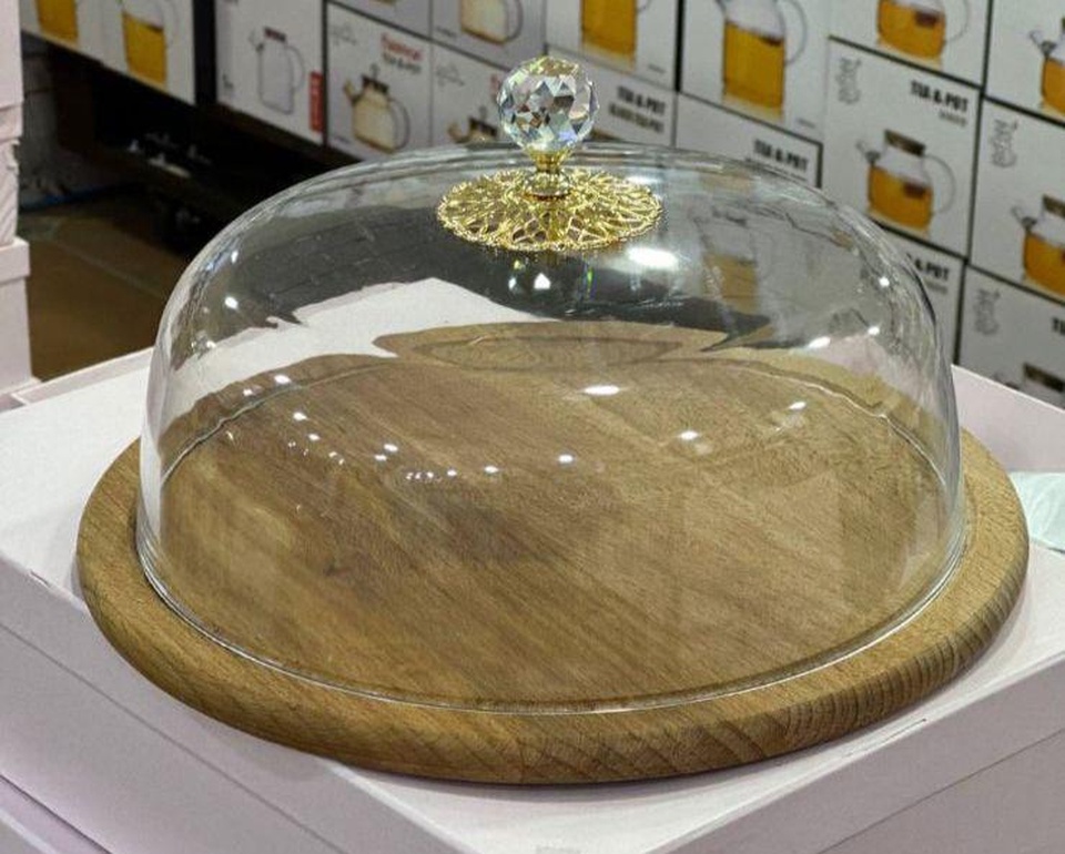 Хлебница со стеклянной крышкой - 2 100 ₽, заказать онлайн.