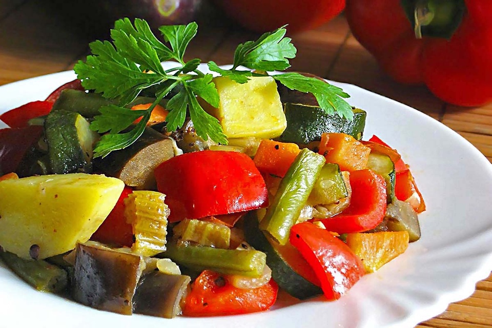 Рагу овощное - 70 ₽, заказать онлайн.
