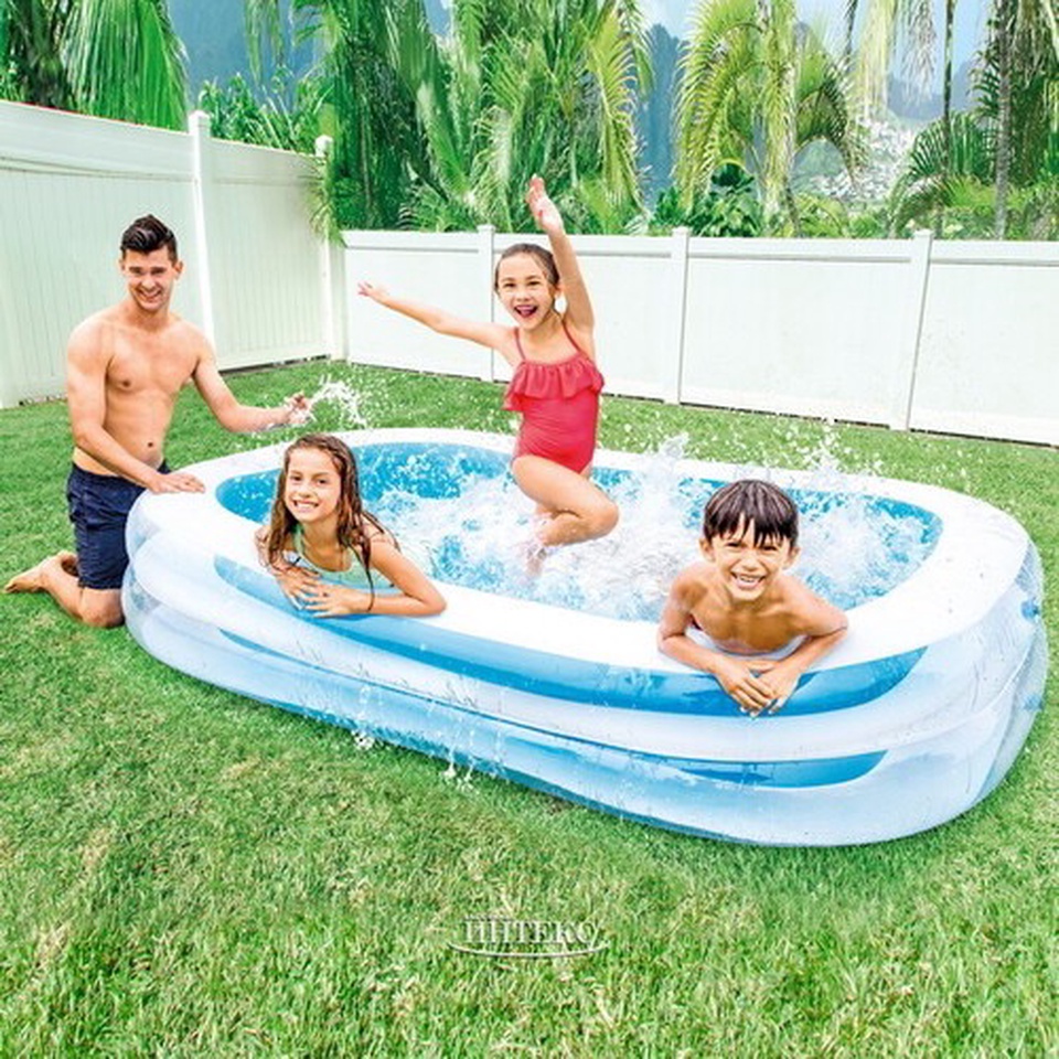 Бассейн надувной семейный «Морская волна» - 2 850 ₽, заказать онлайн.