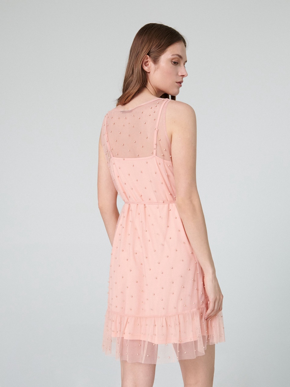 Мини-платье с декоративными заклепками - 399 ₽, заказать онлайн.