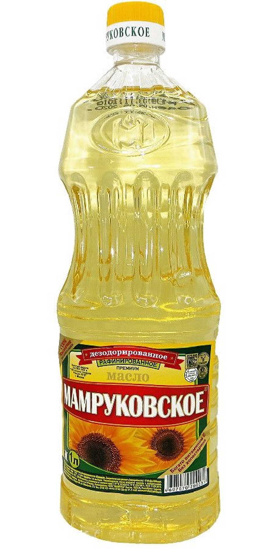 Мамруковское 1л подсолнечное масло рафин/дезод - 125 ₽, заказать онлайн.