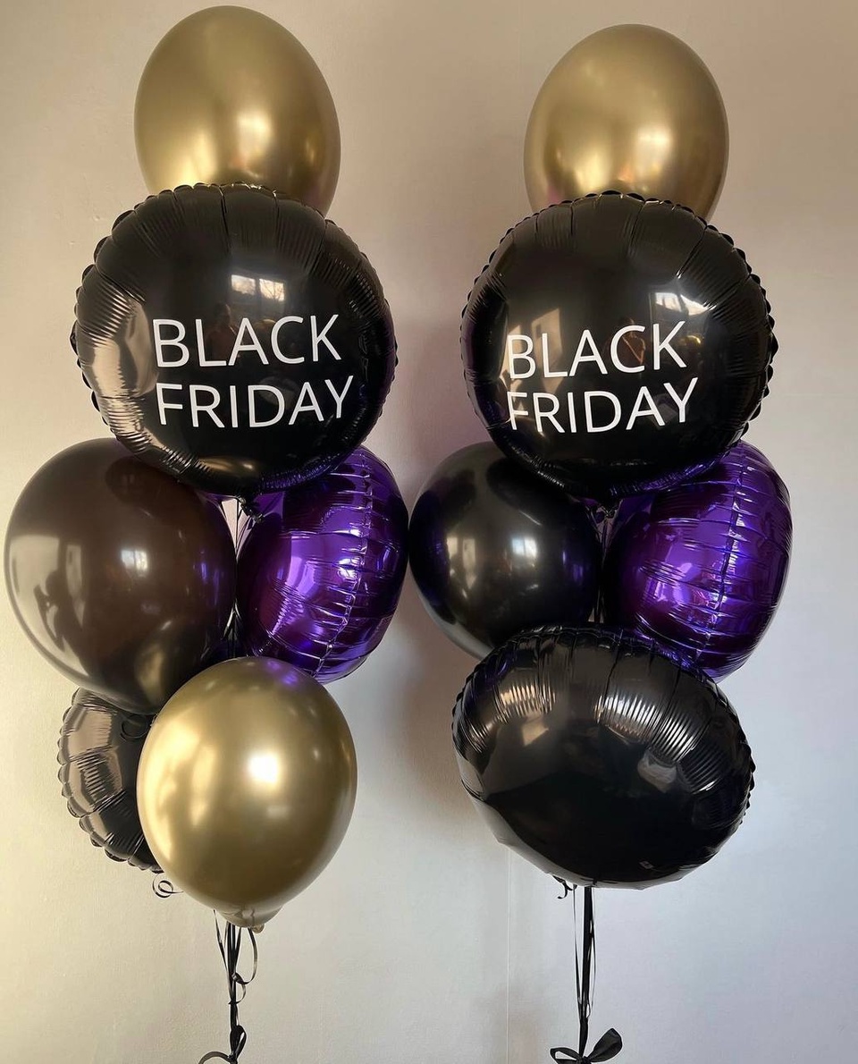 BLACK FRIDAY шары - 2 760 ₽, заказать онлайн.