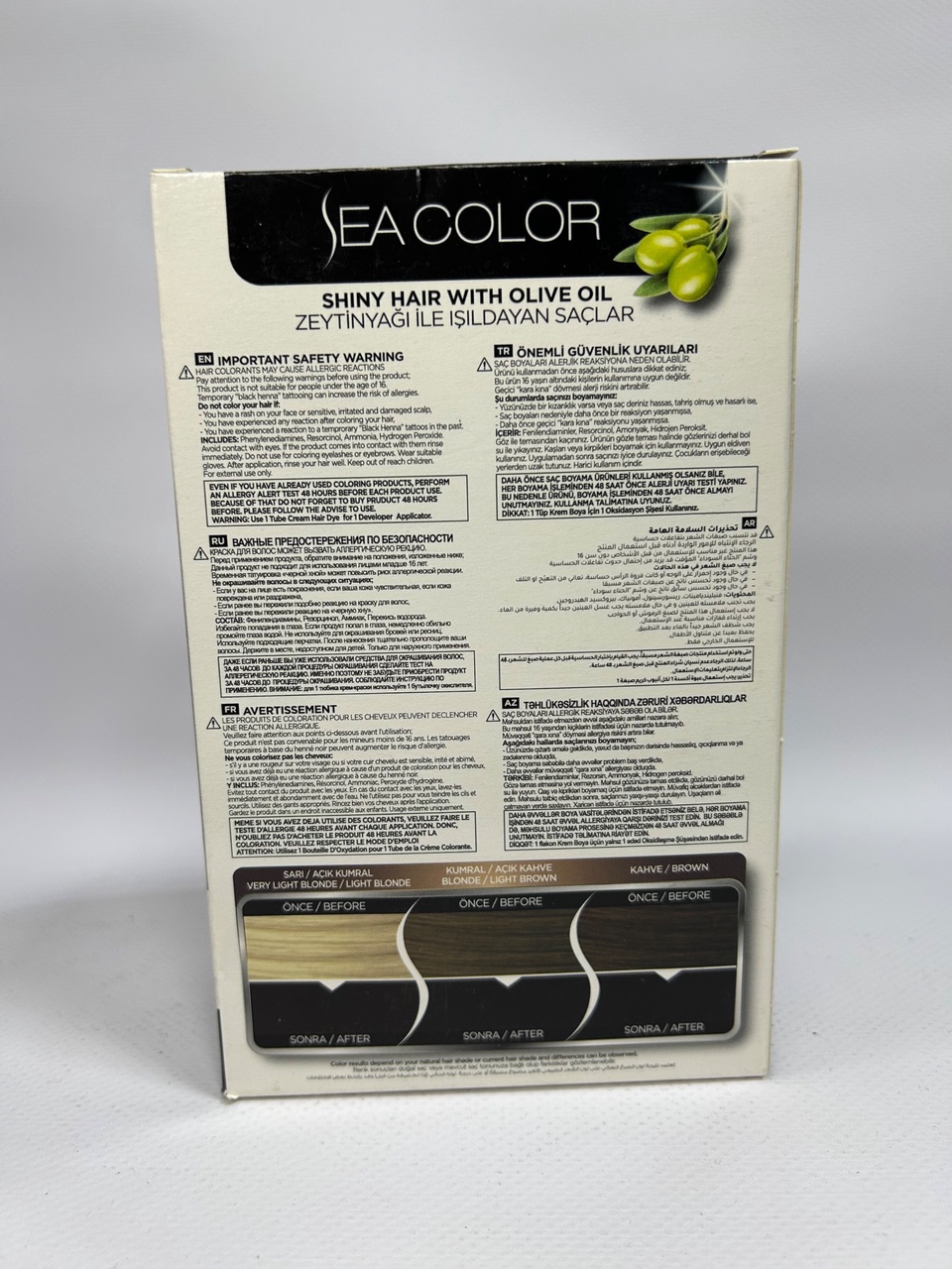 Sea Color 5.0 Краска д/волос «Светлый каштан» - 300 ₽, заказать онлайн.