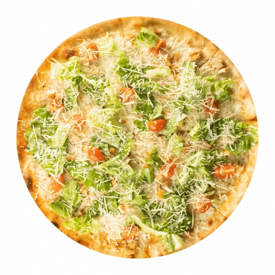 Пицца "Цезарь с курицей", 41 см - 649 ₽, заказать онлайн.