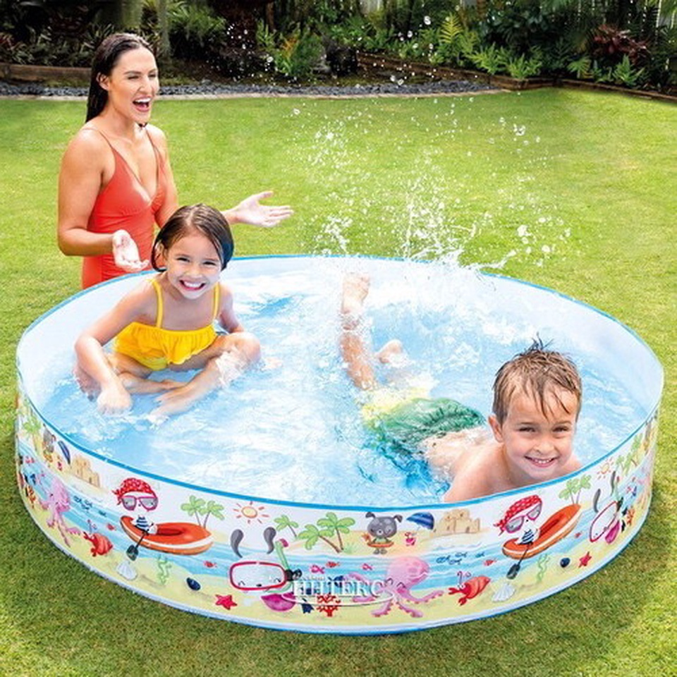Детский каркасный бассейн «Пляж» 152 х 25 см - 850 ₽, заказать онлайн.