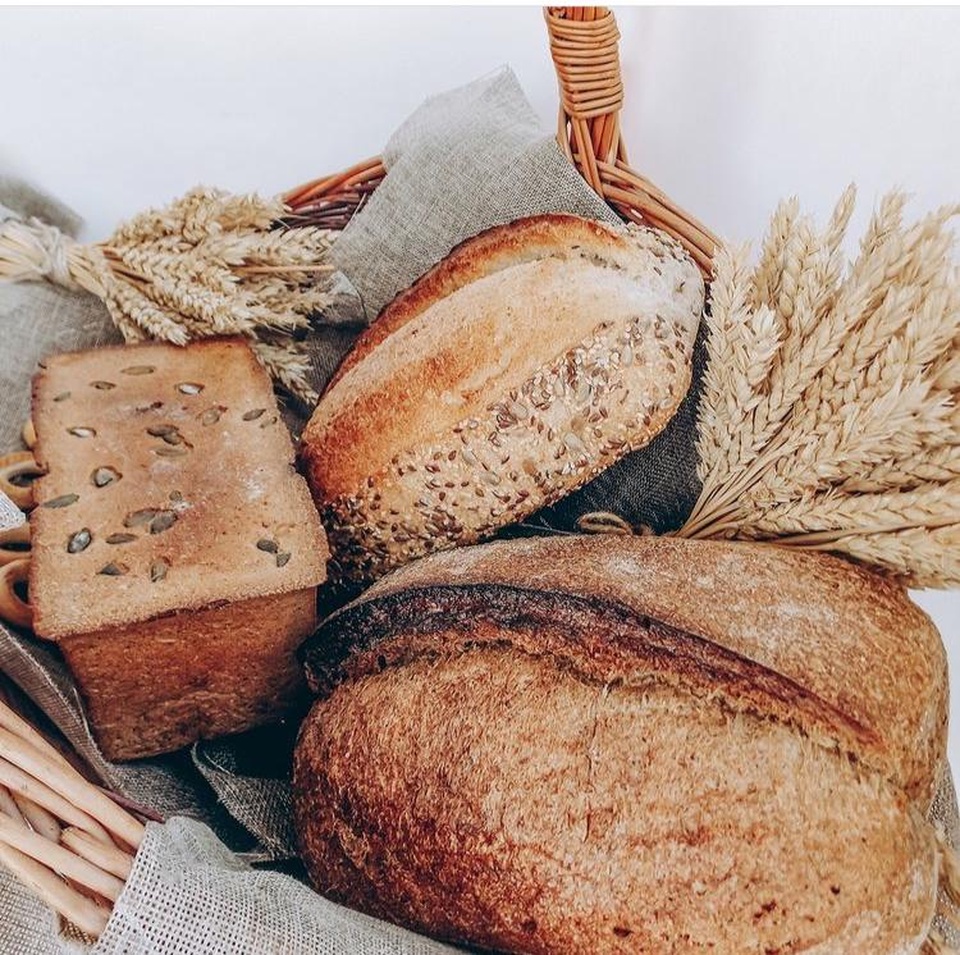 Бездрожевой хлеб на закваске - 70 ₽, заказать онлайн.