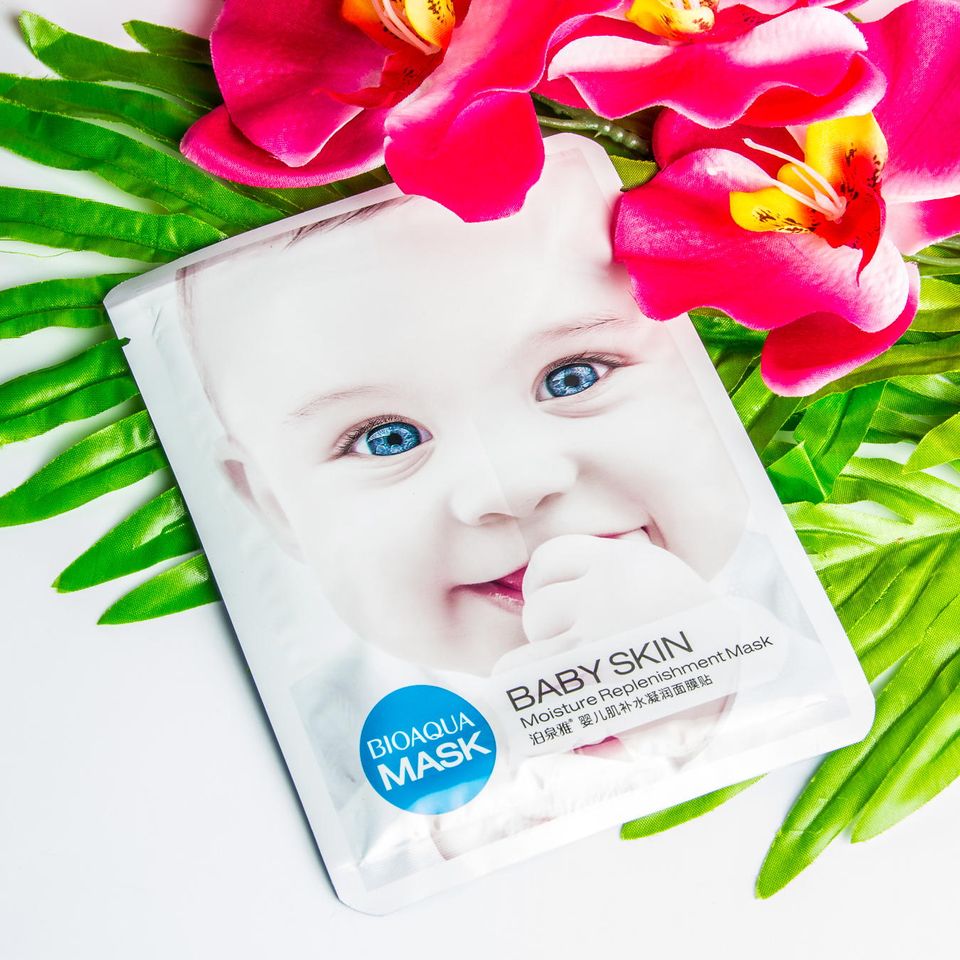BIOAQUA Тканевая маска для лица увлажняющая Baby Skin Moisture Replenishment Mask - 30 ₽, заказать онлайн.