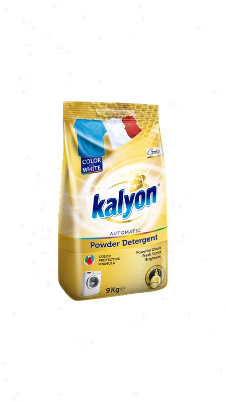 Стиральный порошок автомат "KALYON" для цветного и белого белья 9кг Gold (золотой) - 1 300 ₽, заказать онлайн.