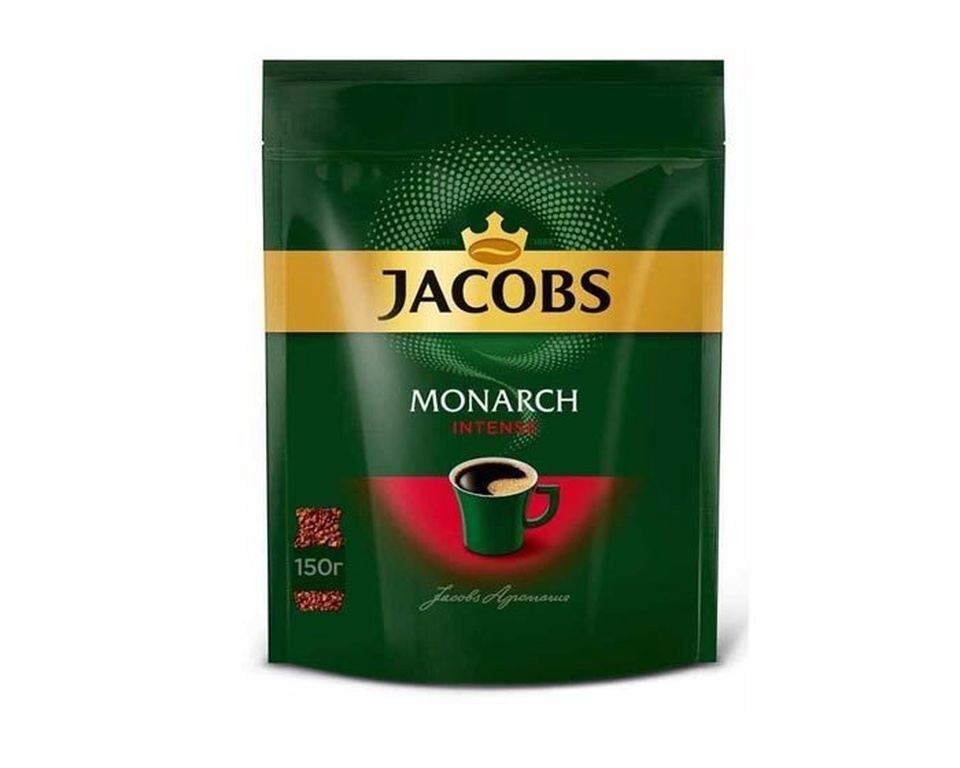 Кофе Jacobs Monarch INTENSE м\у 120г - 251,11 ₽, заказать онлайн.