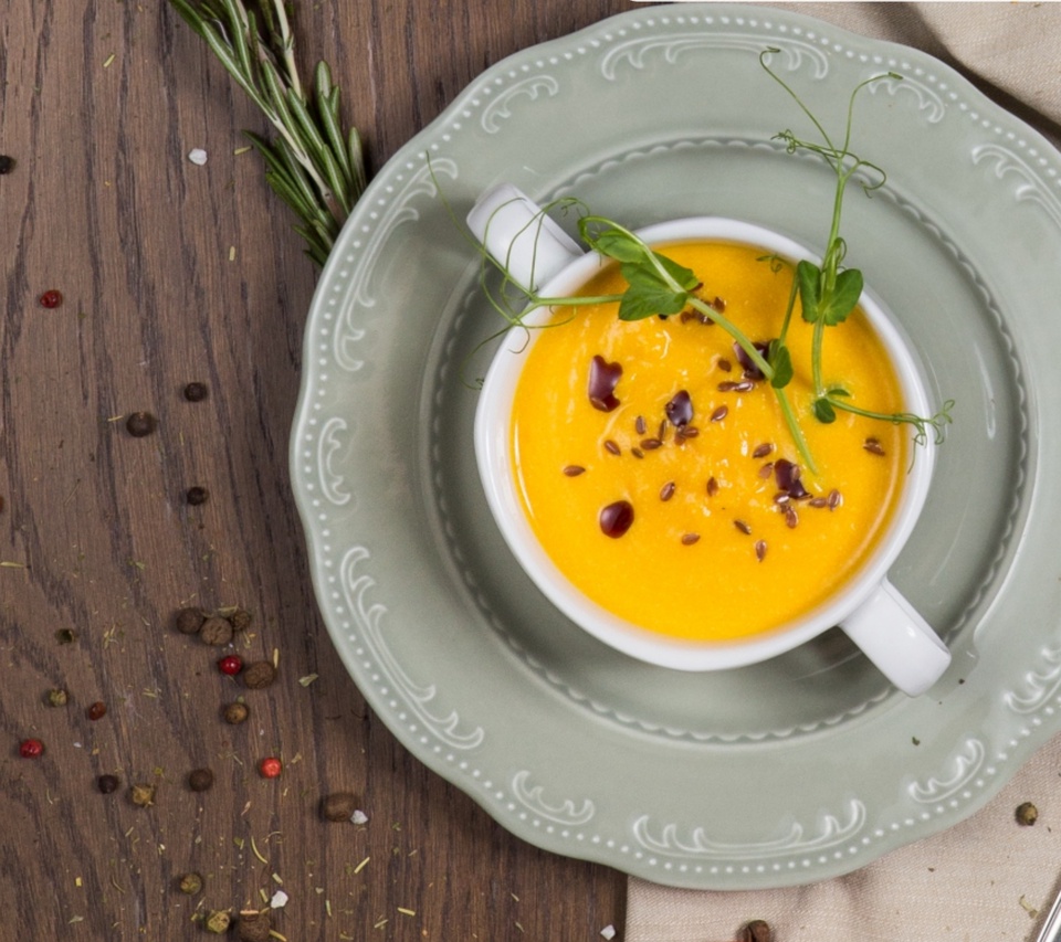 Крем-суп из тыквы - 320 ₽, заказать онлайн.