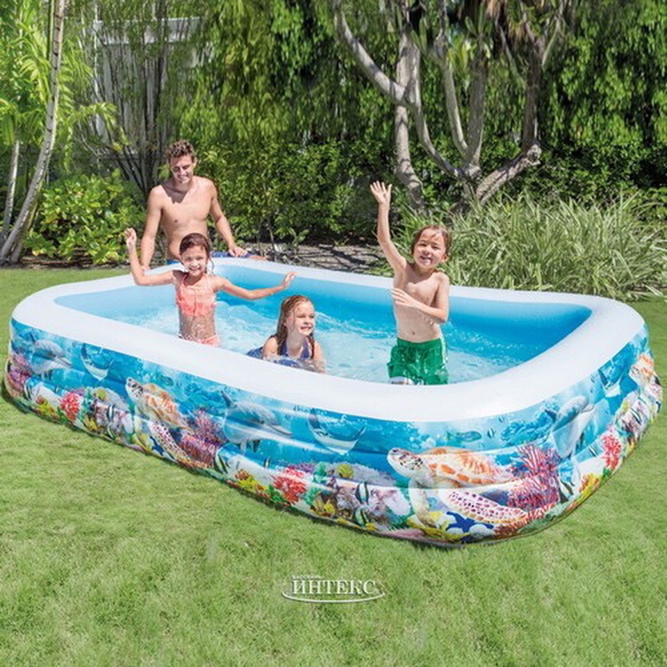 Надувной семейный бассейн INTEX - 4 000 ₽, заказать онлайн.