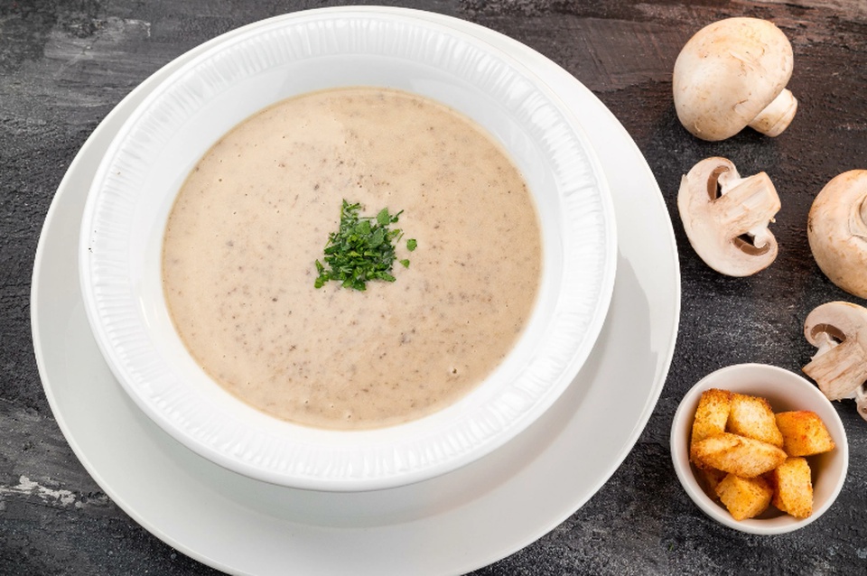 Крем-суп из грибов - 370 ₽, заказать онлайн.