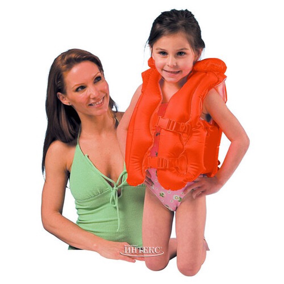 Надувной жилет оранжевый, 3-6 лет - 280 ₽, заказать онлайн.