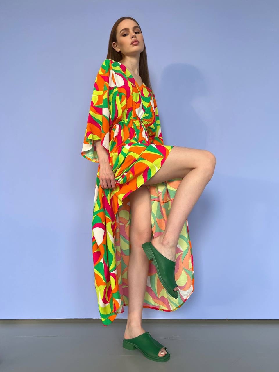 Штапельное платье - 3 100 ₽, заказать онлайн.