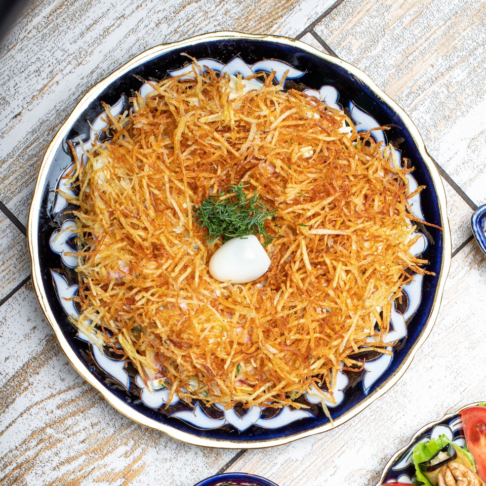 салат гнездо аиста - 500 ₽, заказать онлайн.