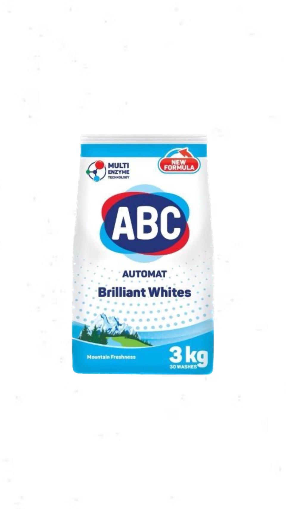 Стиральный порошок Для белого Горная Свежесть3 кг ABC Турция - 500 ₽, заказать онлайн.