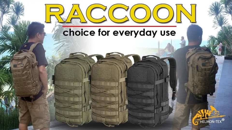 Рюкзак RACCOON MK2 Helikon, цвет COYOTE (20л) - 7 990 ₽, заказать онлайн.