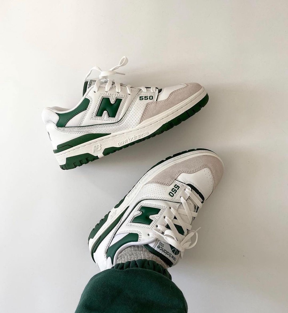 New Balance 550 «White/Green» - 7 500 ₽, заказать онлайн.