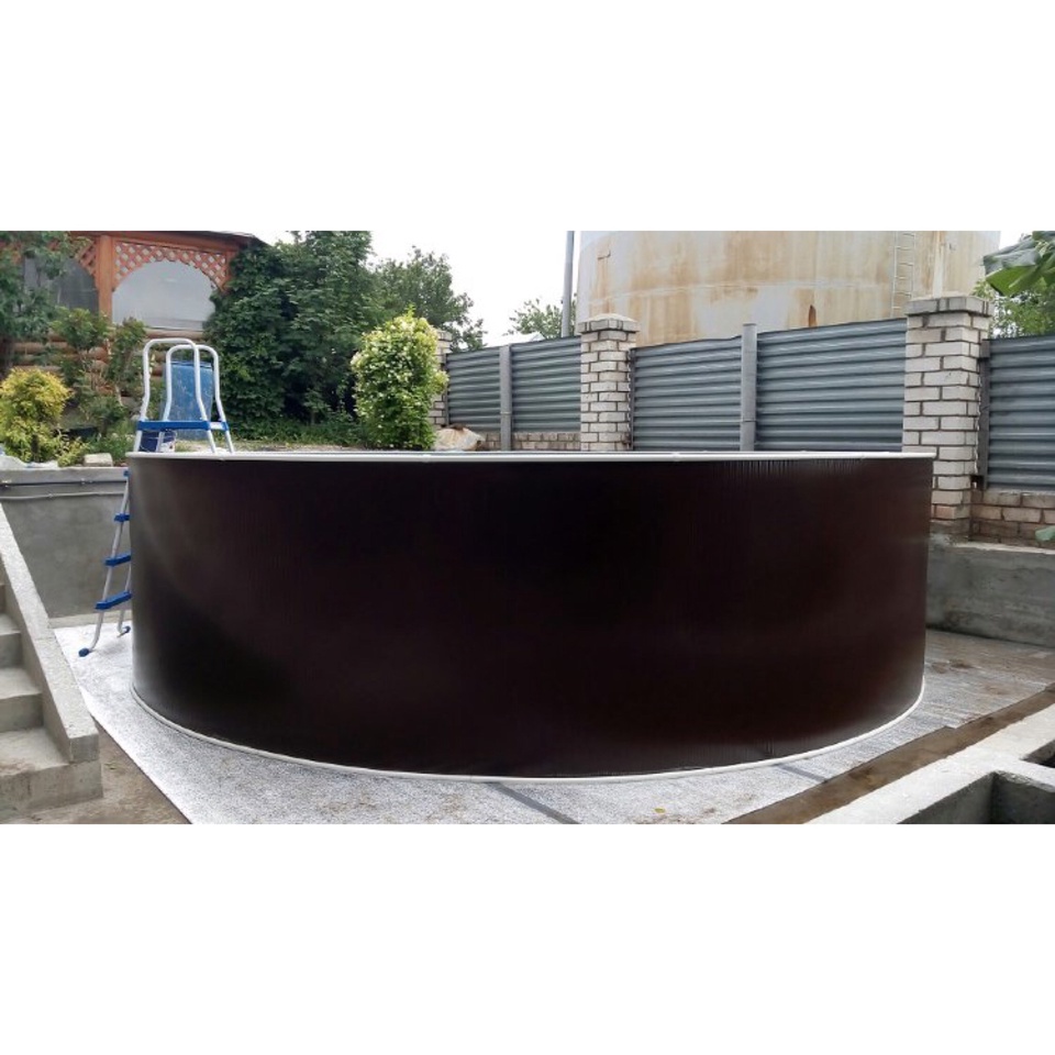Каркасный бассейн Лагуна 5.49 х 1.25м (врезной скиммер + форсунка) цвет Шоколад 54911 - 71 700 ₽, заказать онлайн.