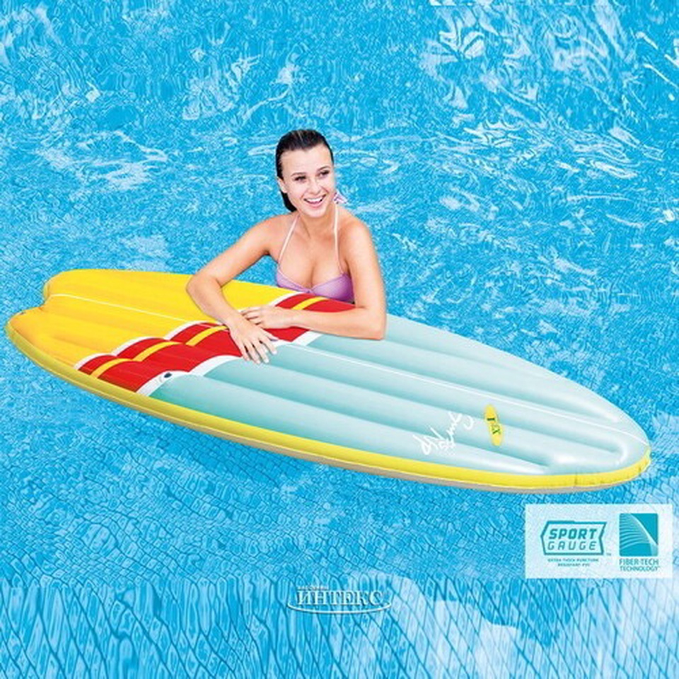 Надувной матрас-плот Доска для Сёрфинга: Classic Wave 178*69 см - 1 200 ₽, заказать онлайн.